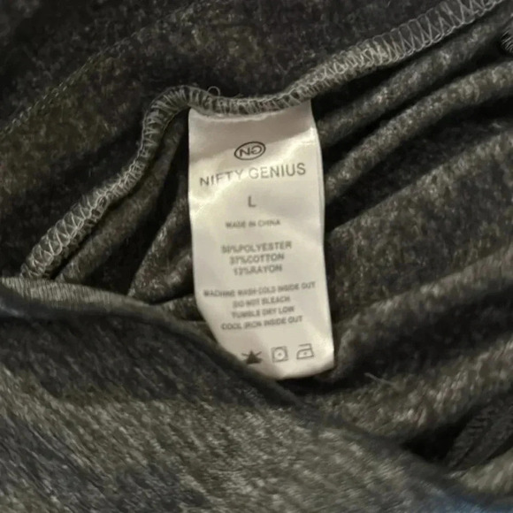 Nifty Genius Cassius Burnout Hooded Sweatshirt size large - Picture 6 of 6